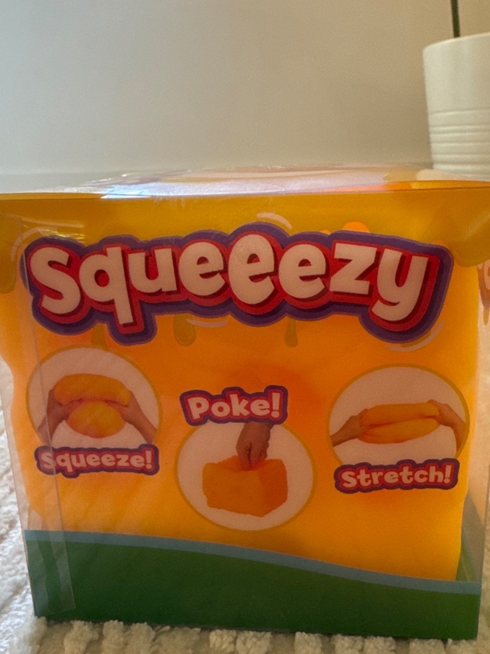 Squeeezy cheese squishy